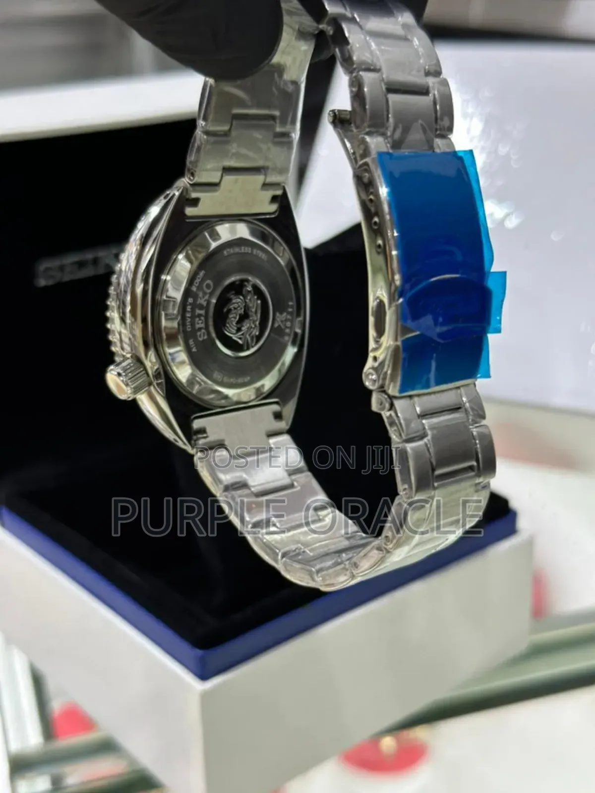 Cushion-Shaped Seiko Prospex Turtle Timepiece