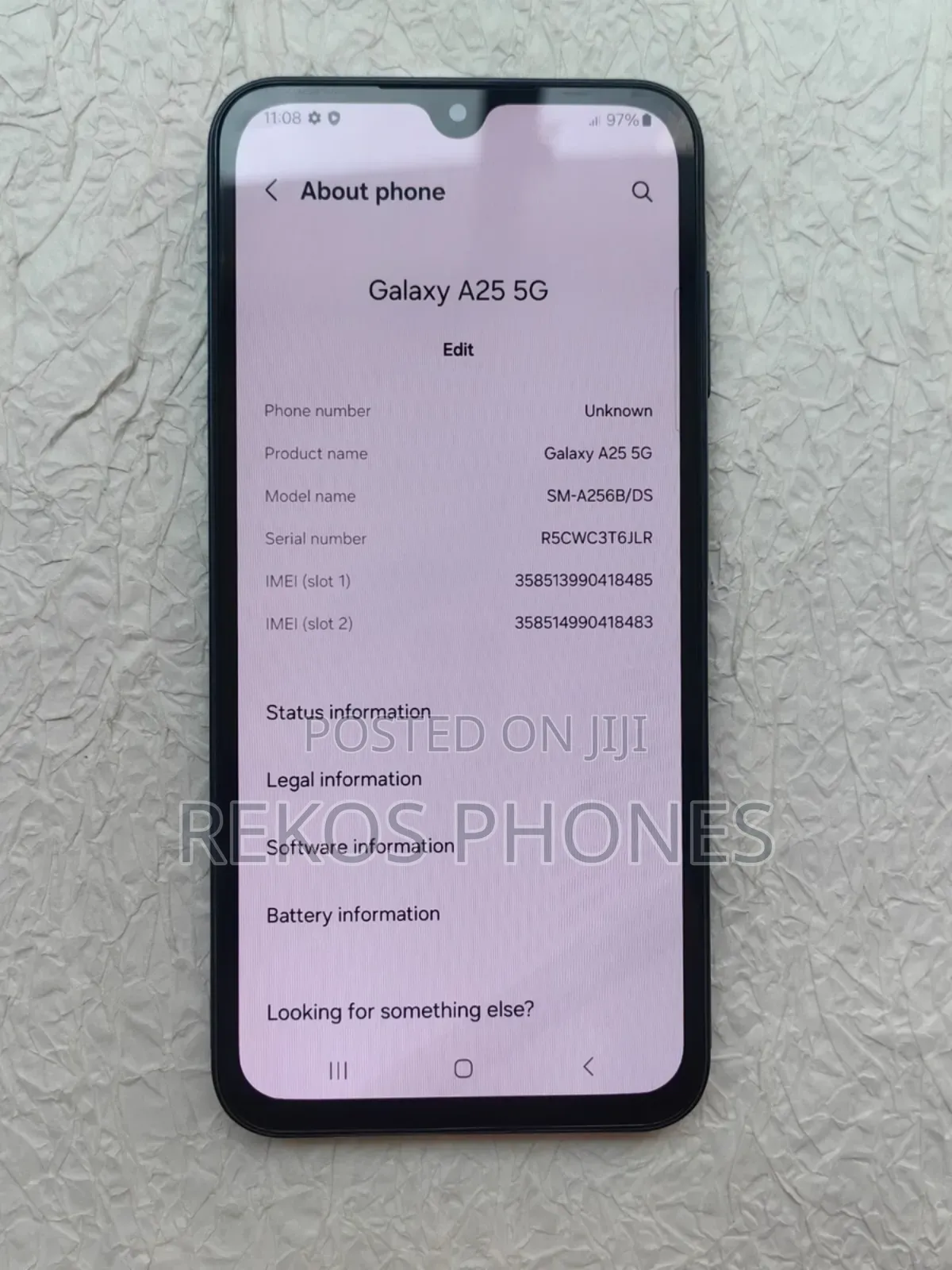 New Samsung Galaxy A25 128 GB Black
