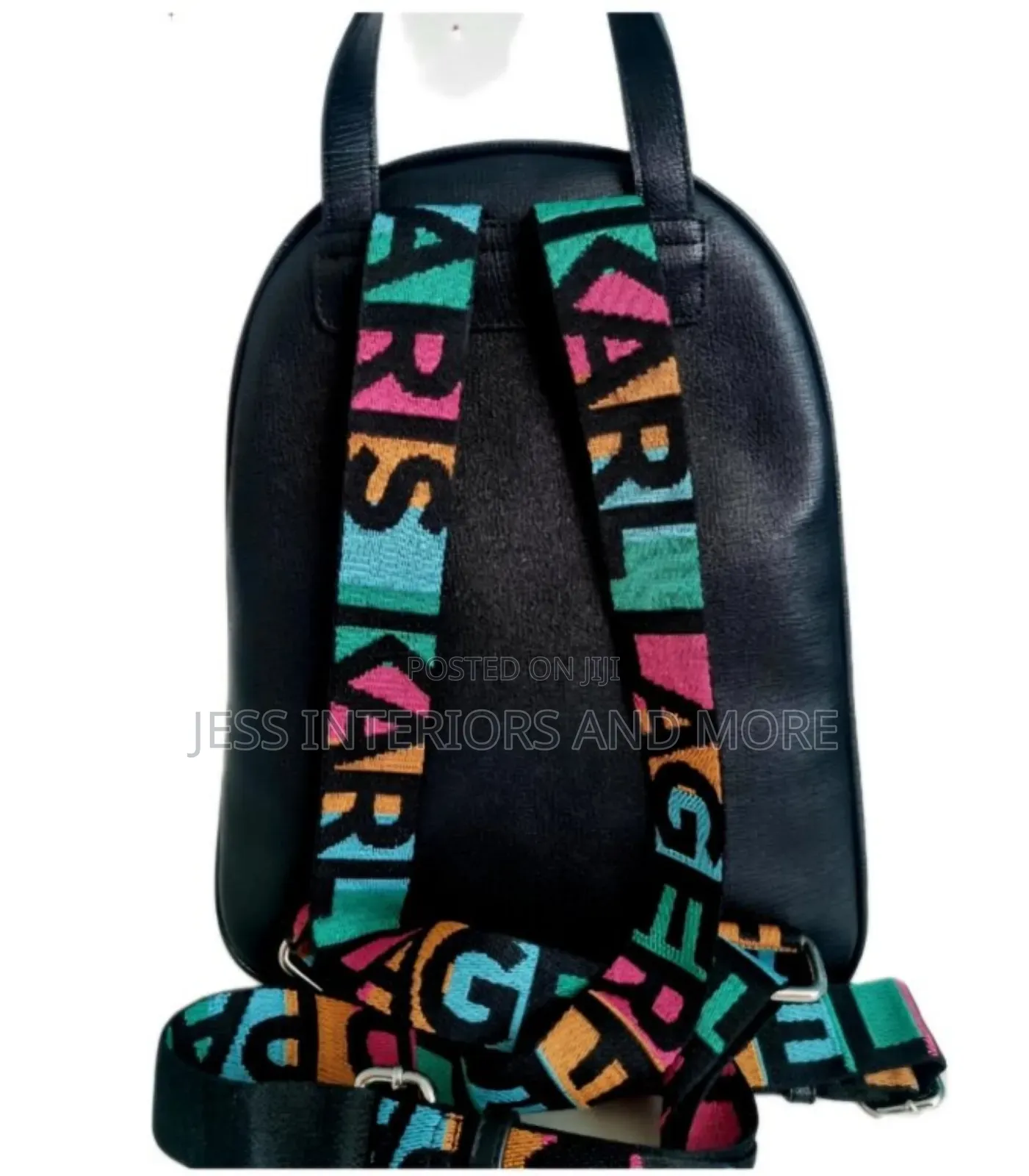Karl Lagerfeld Black Backpack