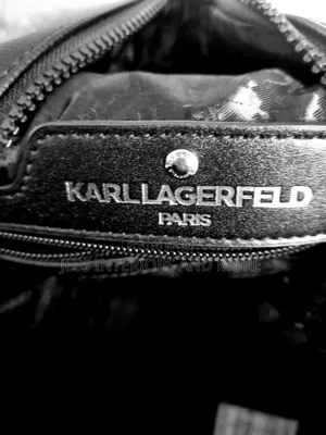 Karl Lagerfeld Black Backpack