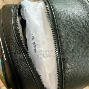 Karl Lagerfeld Black Backpack
