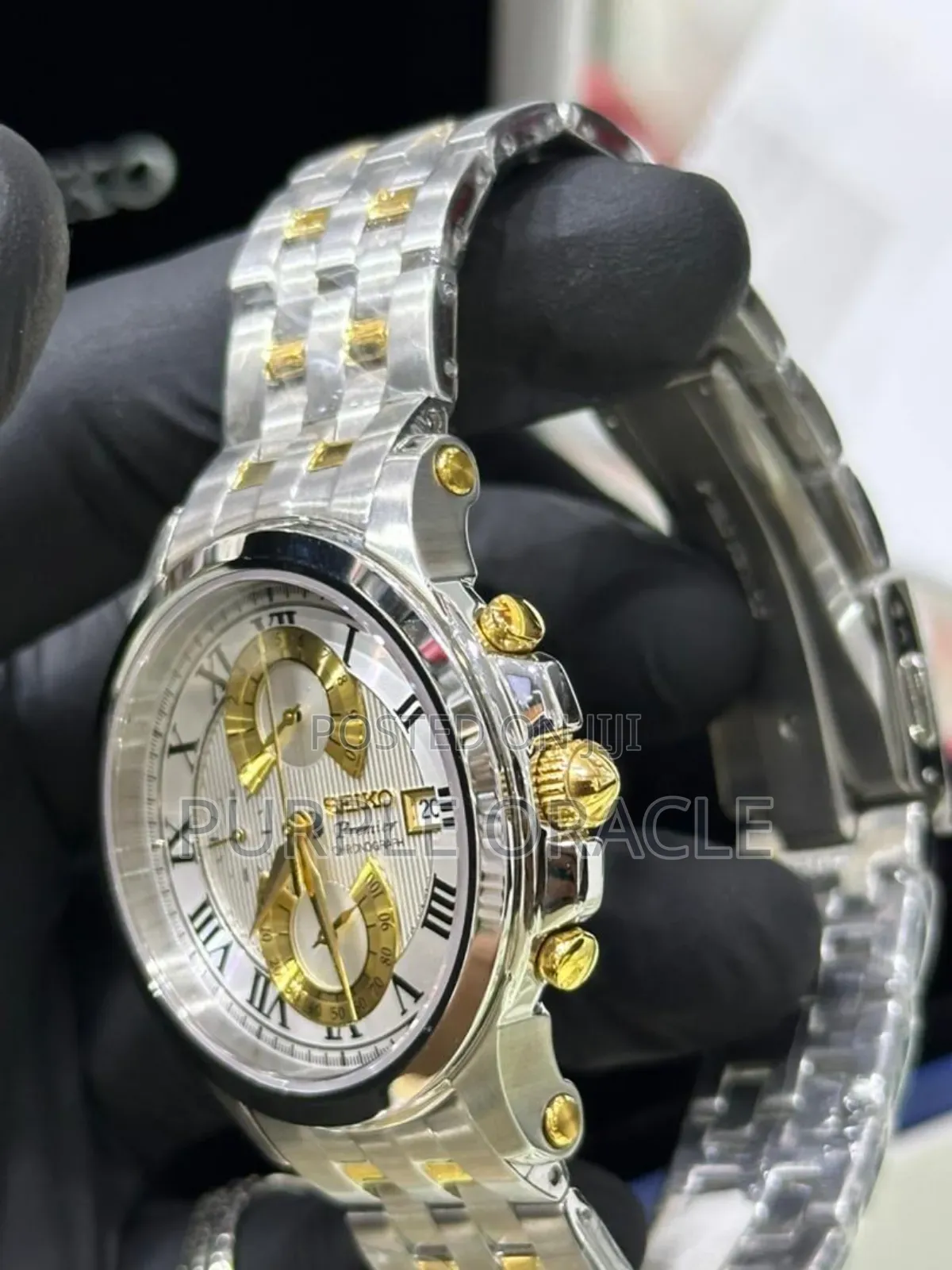 Seiko Premier Chronograph Watch