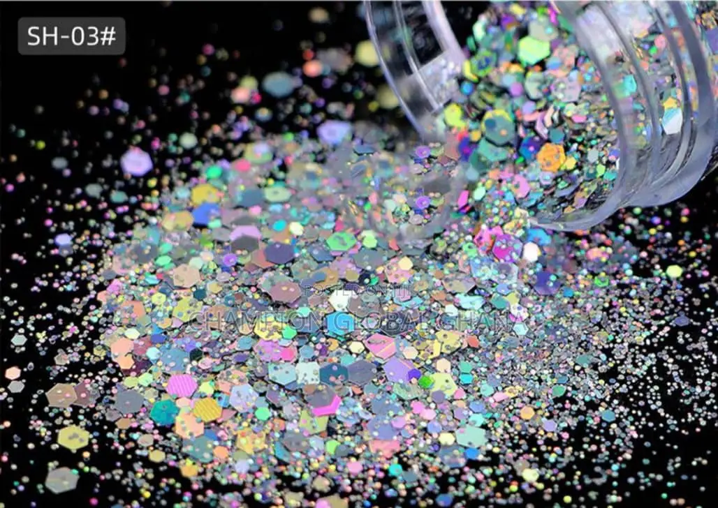 Glitter Powder For Epoxy And Craft Work Multicolor