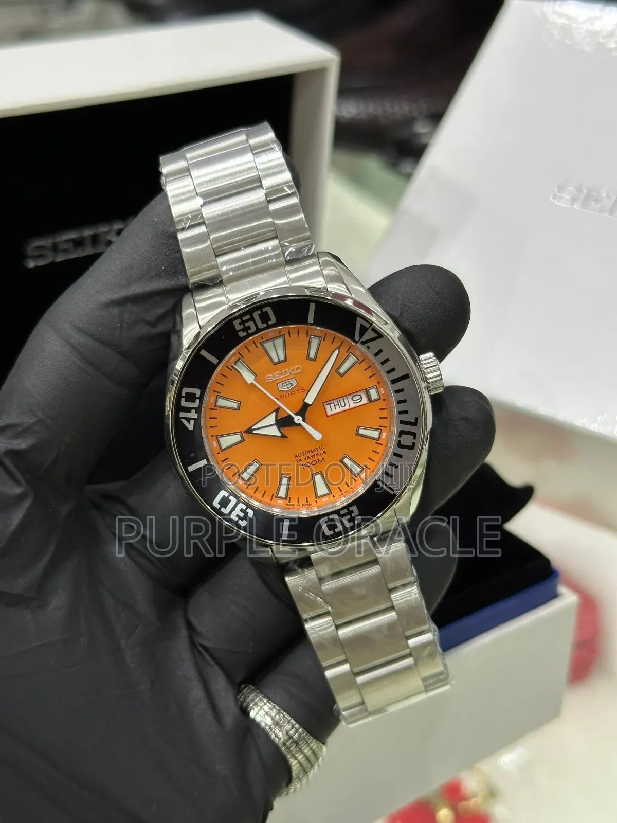 Landshark Sport 5 Seiko Watch for Sports Men