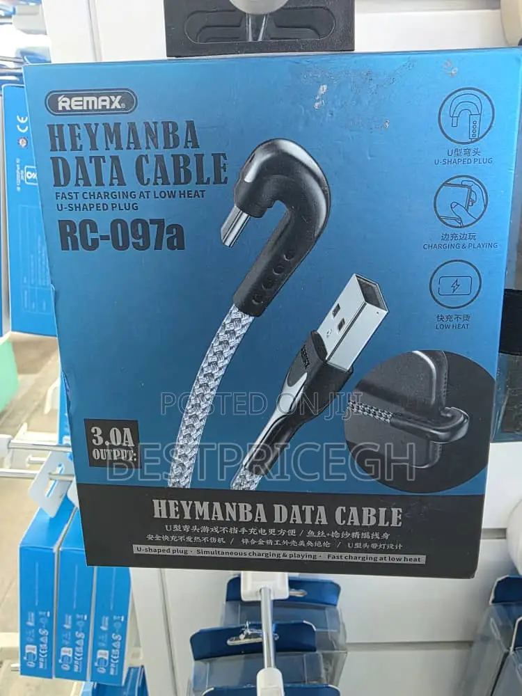 Remax Rc-097a Data Cable Type C Heymanba 3a