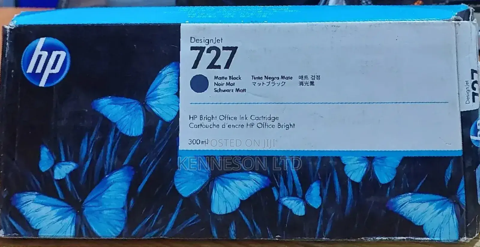 Hp Plotter Inkjet 727matte Black 300ml