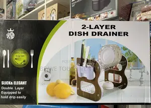 2 Layer Dish Drainer/Dish Rack