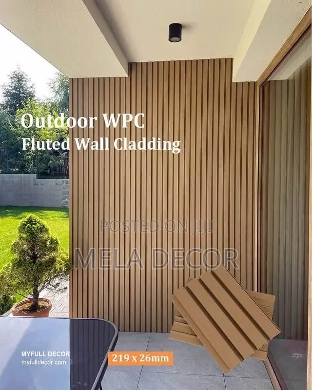 WPC Exterior Fluted Panels