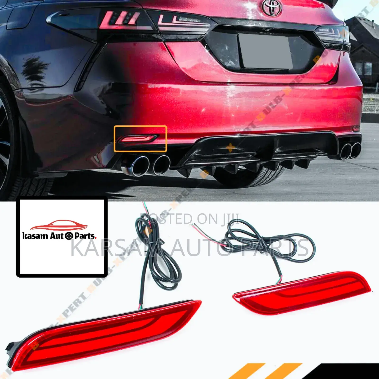 Camry 2020 Back Bumper Reflector Led Type