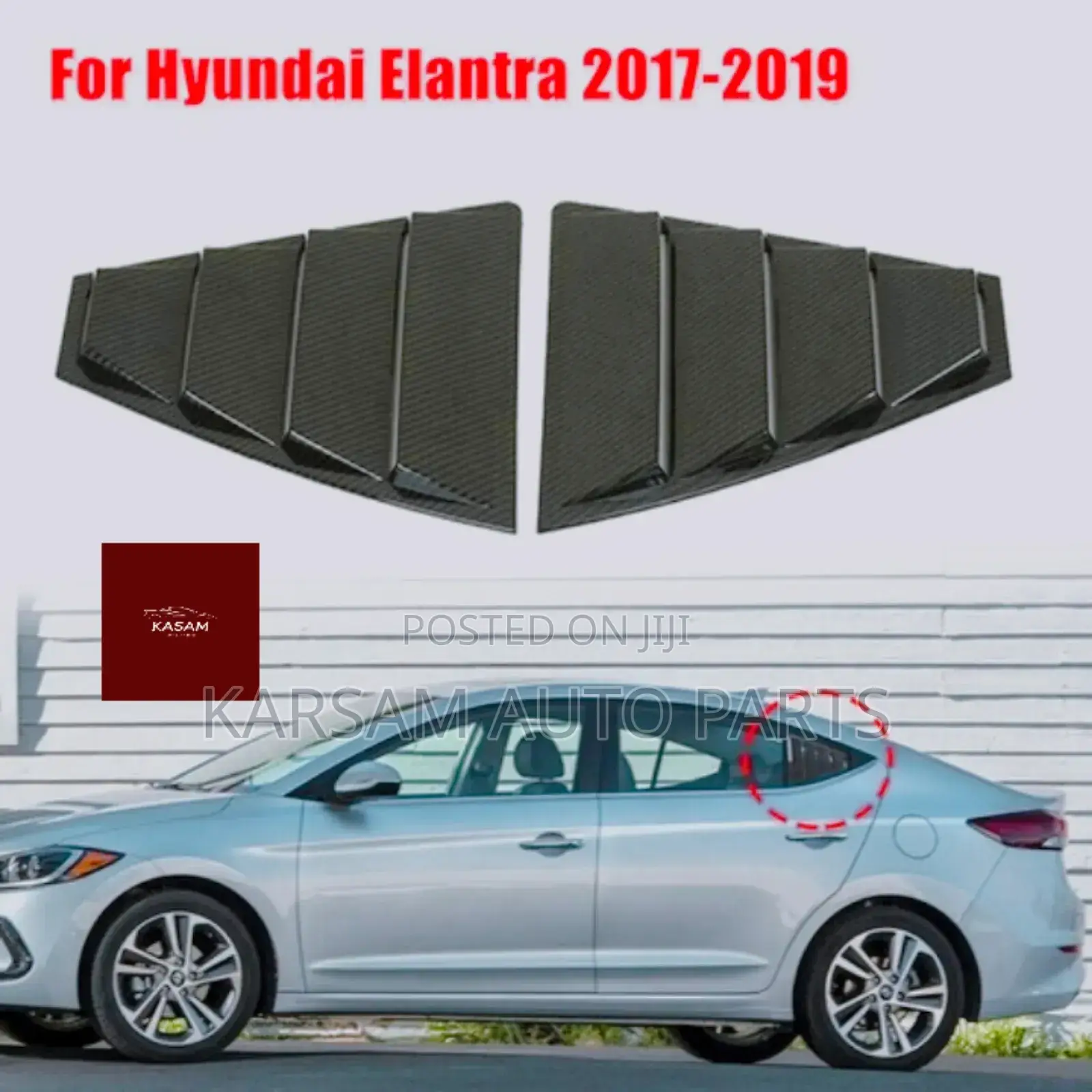 Elantra 2017 Lourve Glass Cover