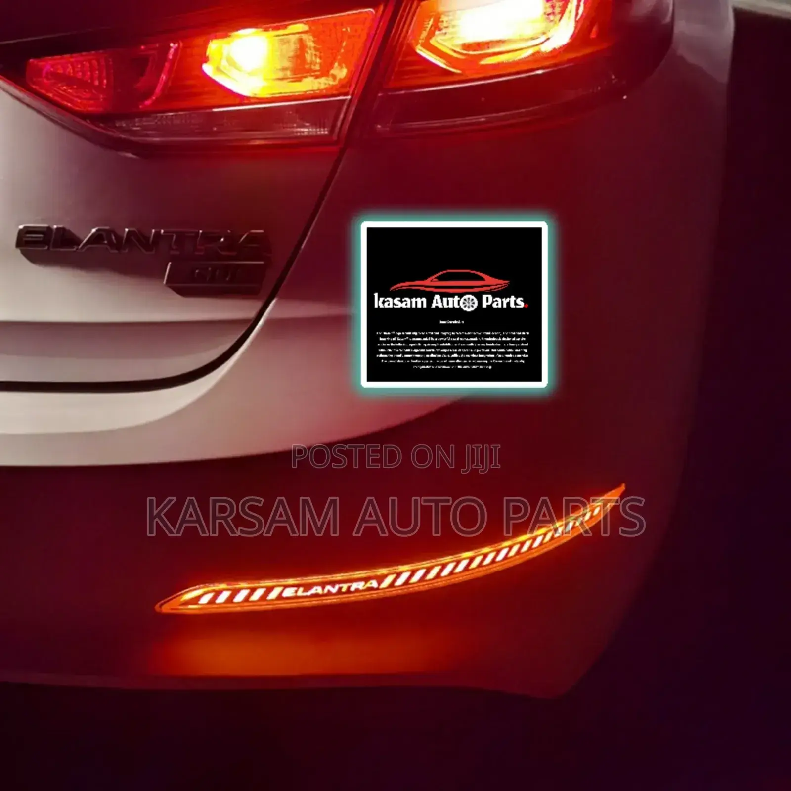 Elantra 2017 Led Reflector Back