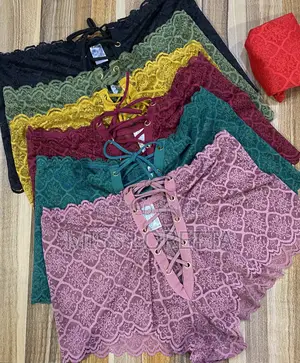 Lacey Shorts Panties - Plus Size
