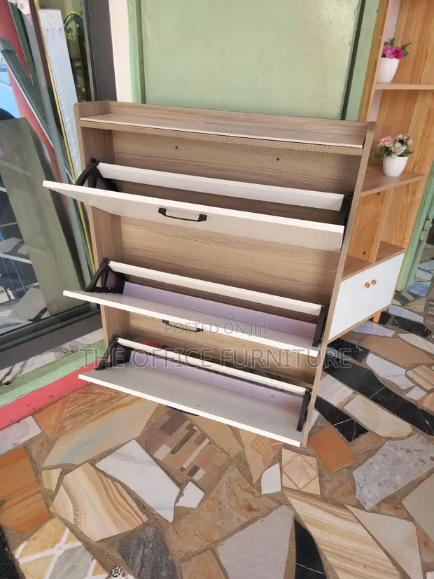Shoe Rack With a Marble Top in Accra Metropolitan Furniture, The