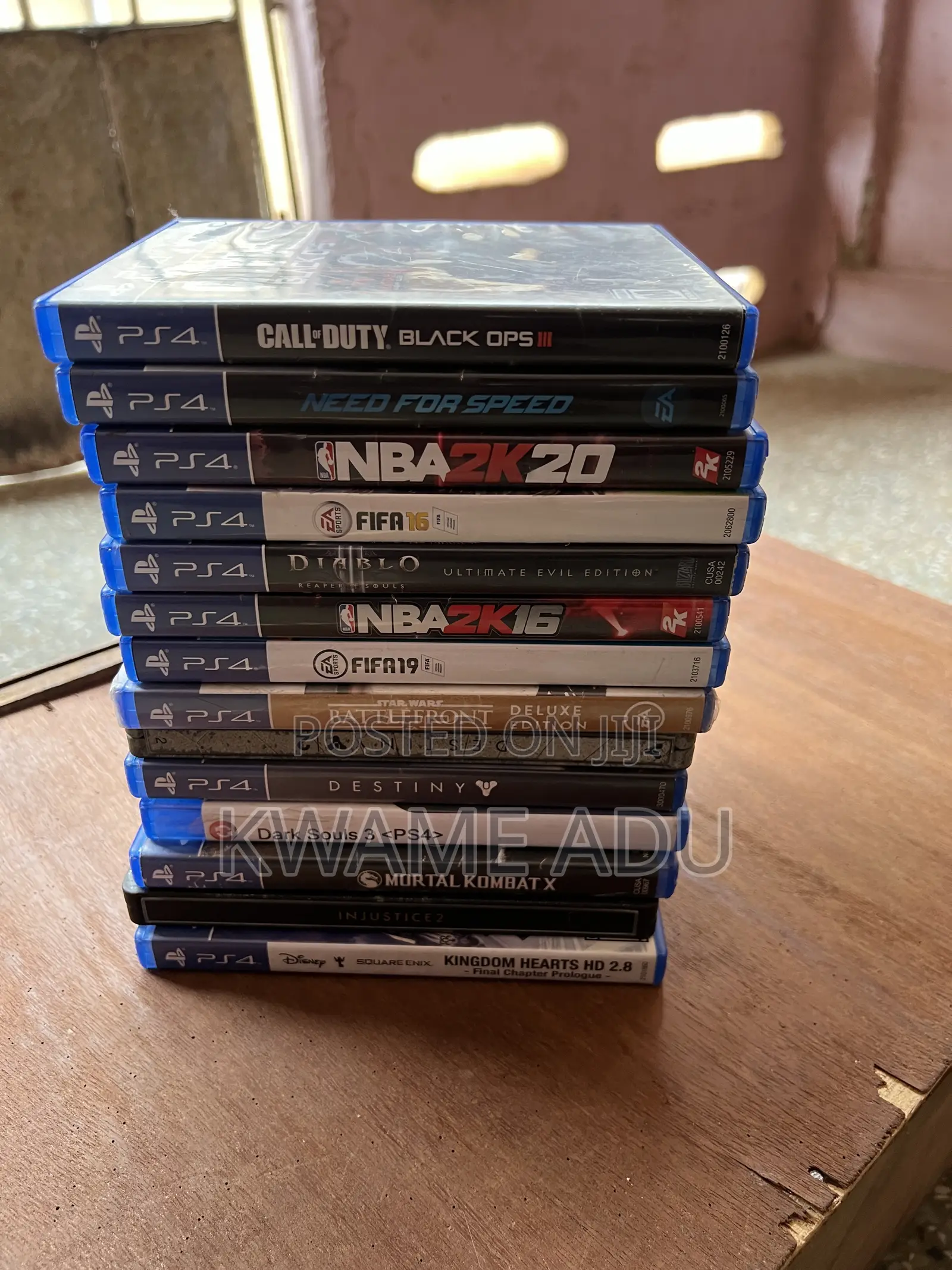 Play Station 4 Video Games CDS