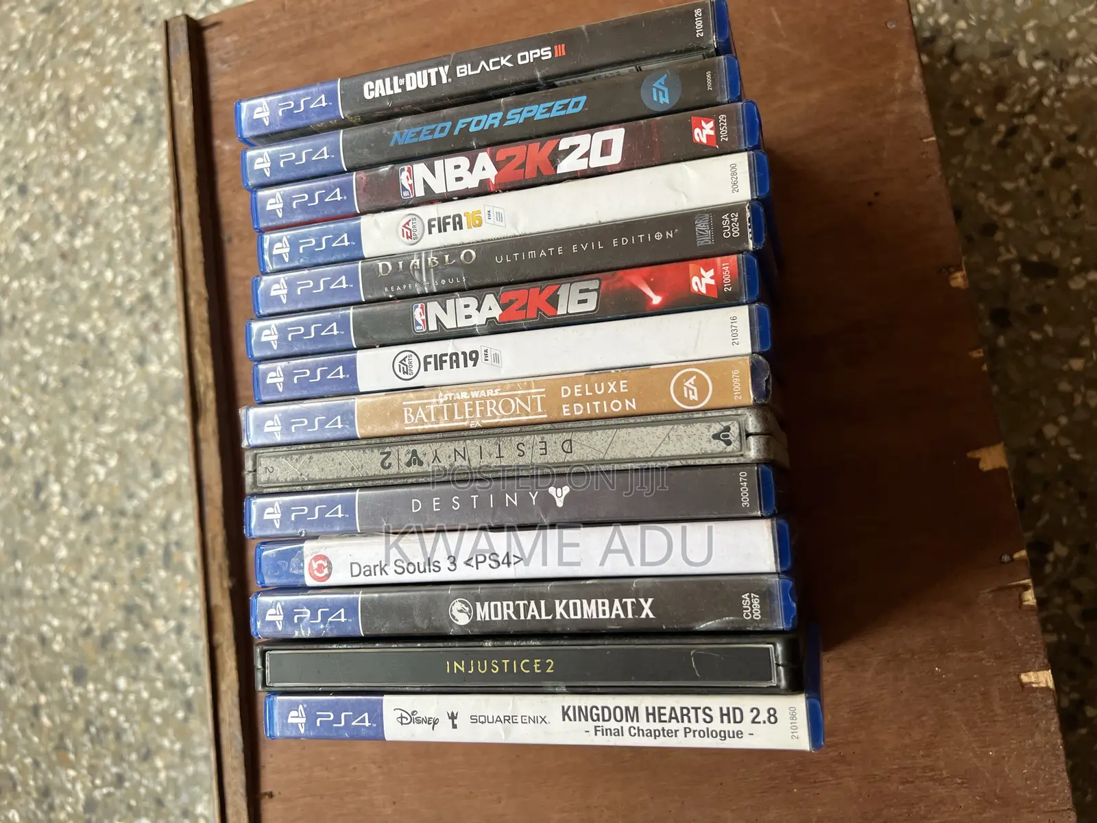 Play Station 4 Video Games CDS