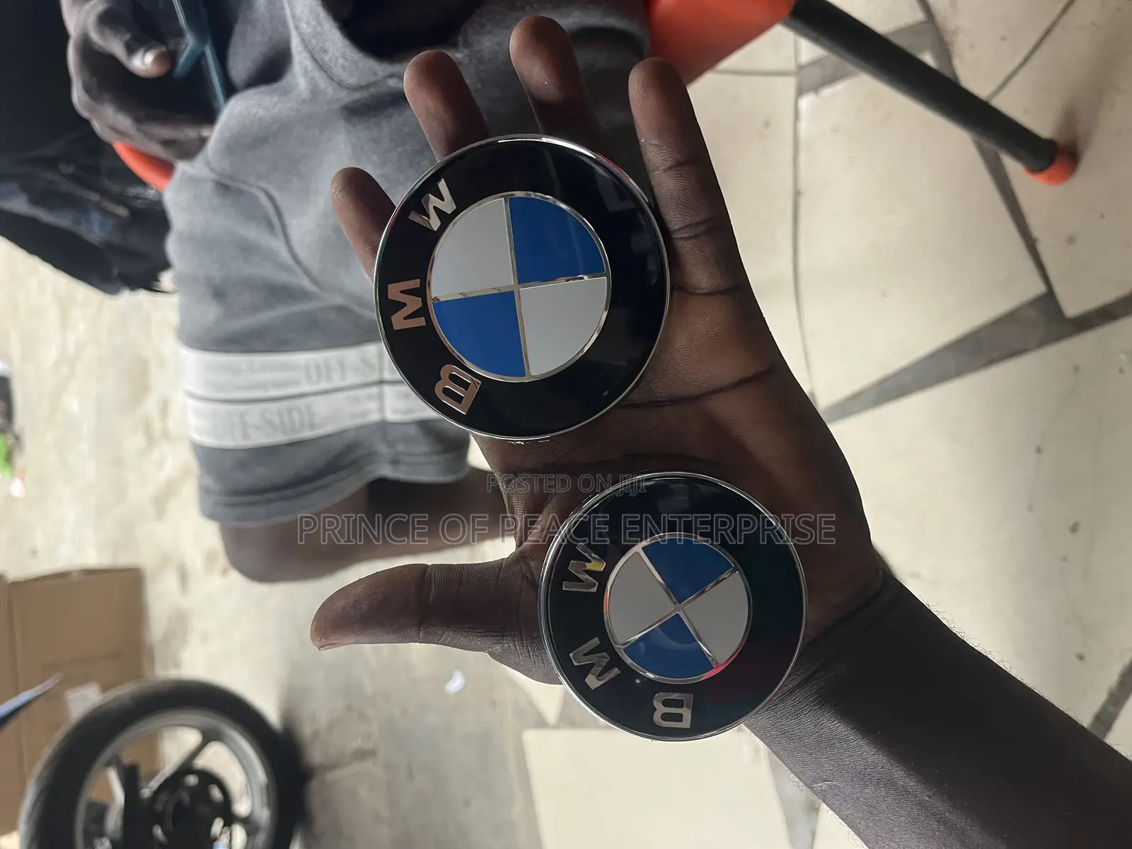 BMW Front and Back Crown or Emblem