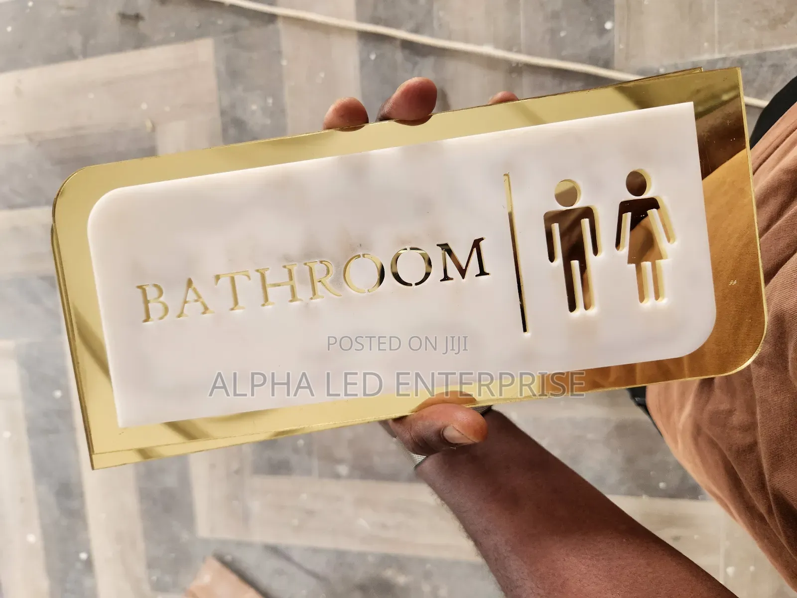 Acrylic Door Label