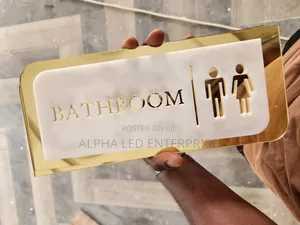 Acrylic Door Label