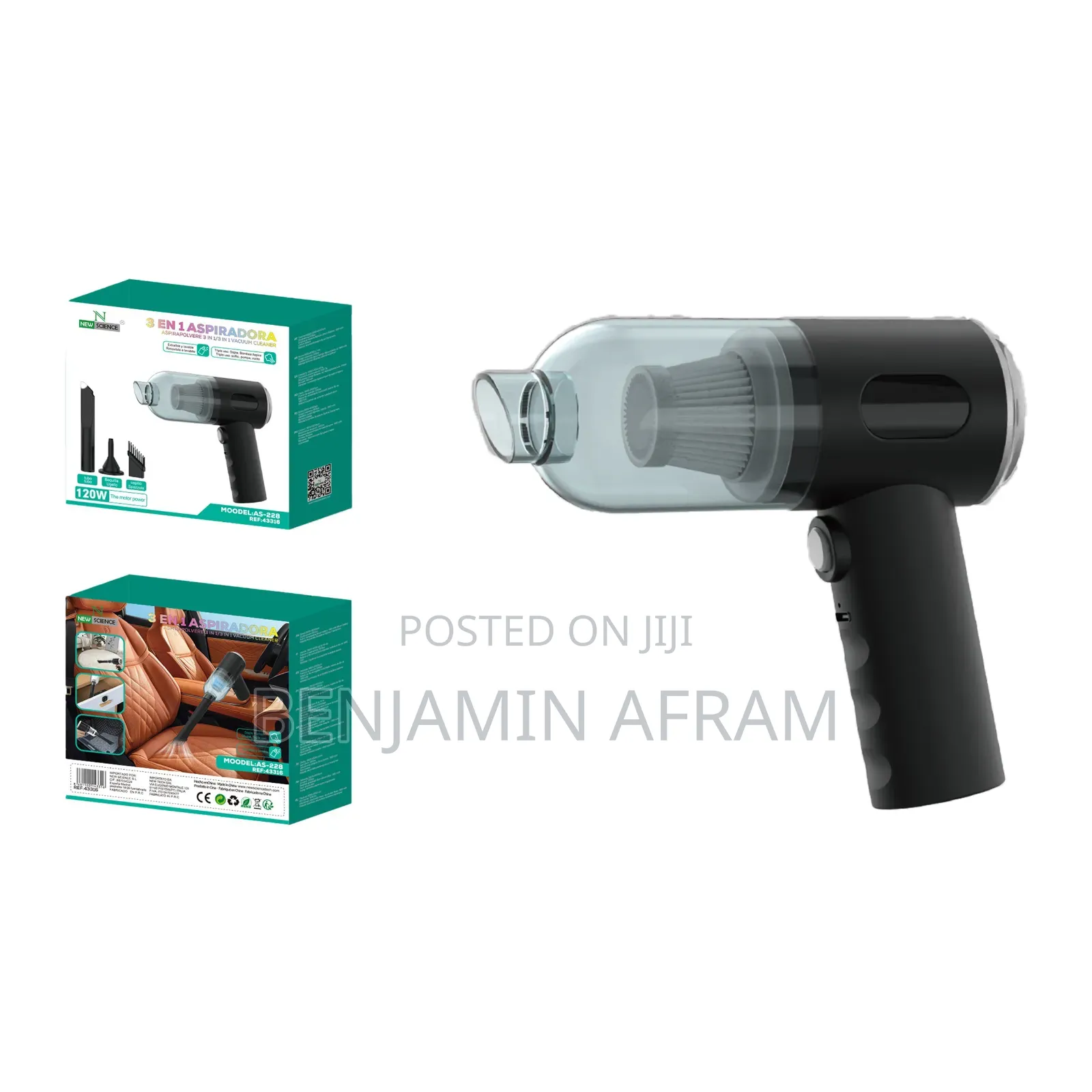 Cordless 3 in 1 Vacuum Cleaner