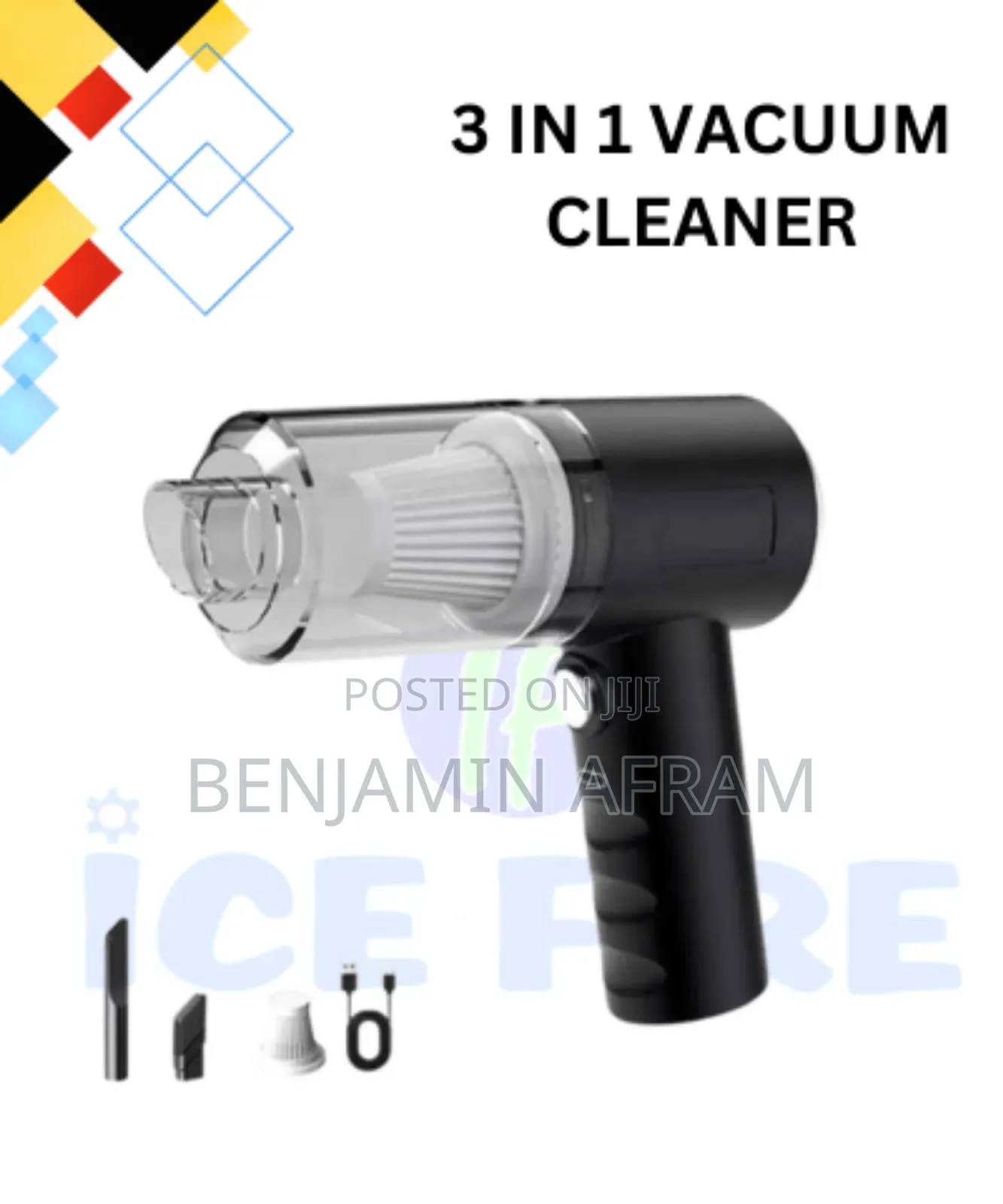 Rechargeable Vacuum Cleaner 3 in 1
