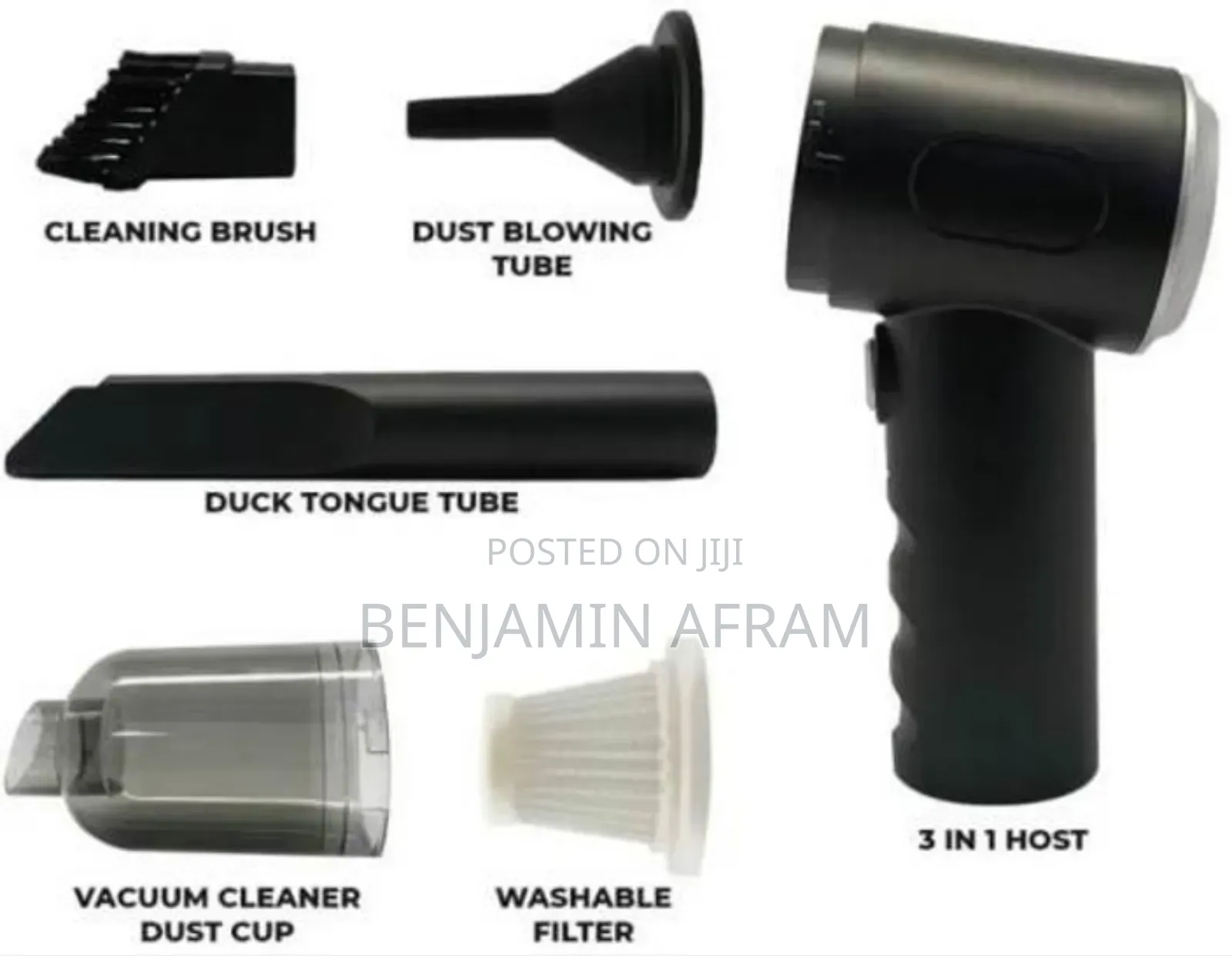 Rechargeable Vacuum Cleaner 3 in 1