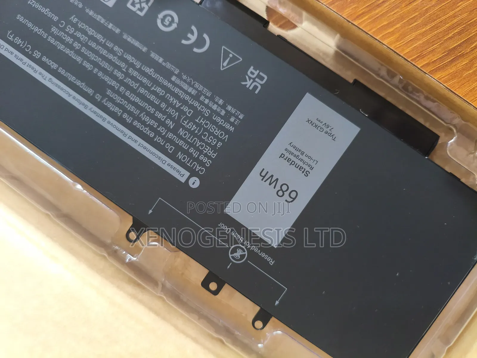 GJKNX for Dell Latitude E5580 E5480 E5590