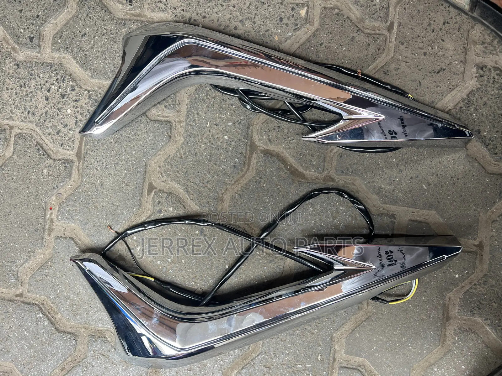 Land Cruiser Prado 2017-2025 Front Bumper Spoiler Light Led