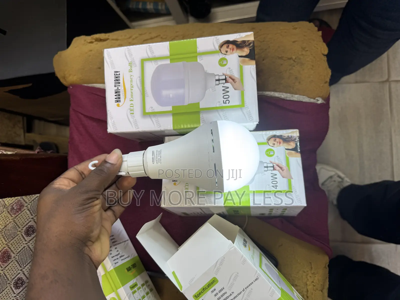 50watts Led Chargeable Bulb