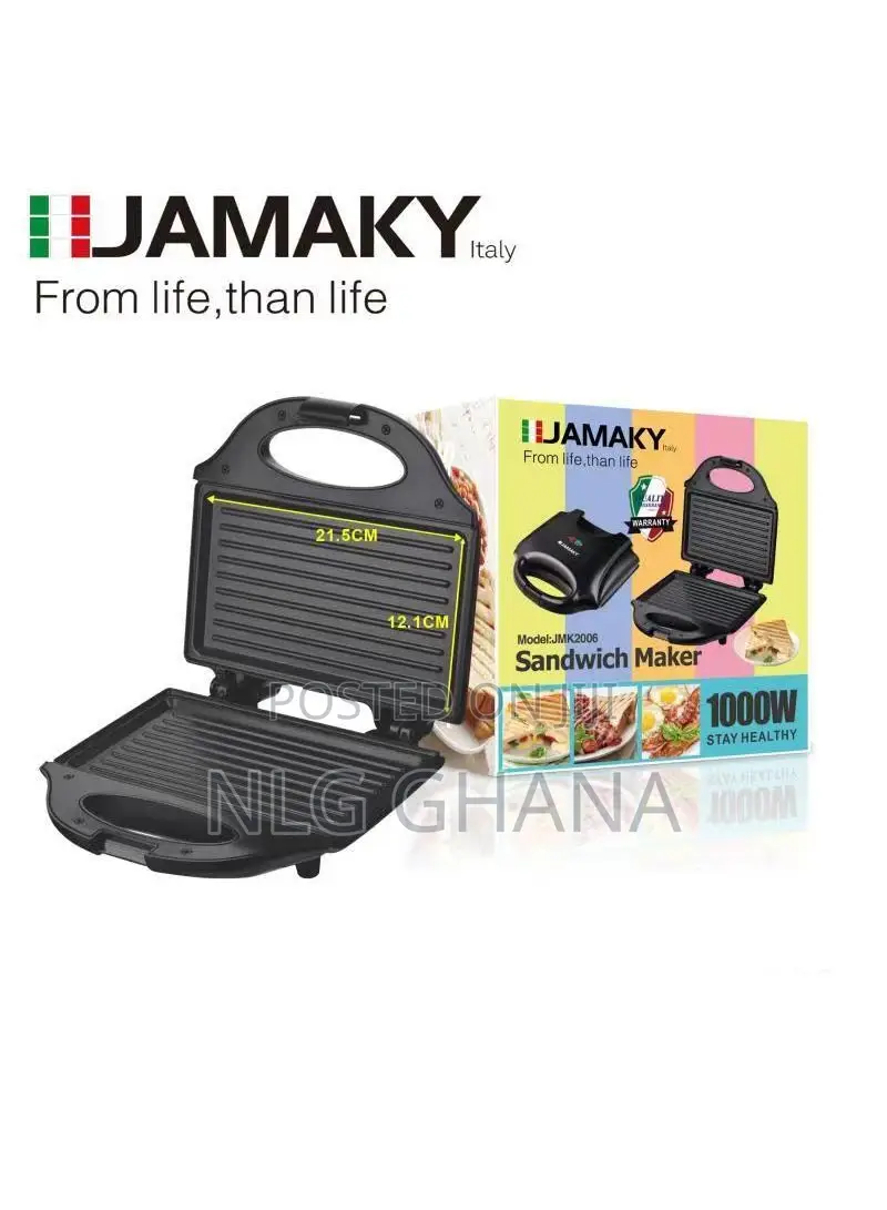 1000w Non-Stick Coating Sandwich Maker. Ghx2094