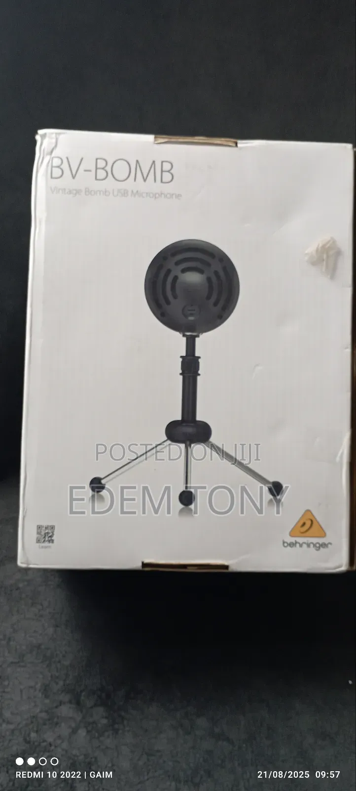 Behringer Bv-Bomb Microphone
