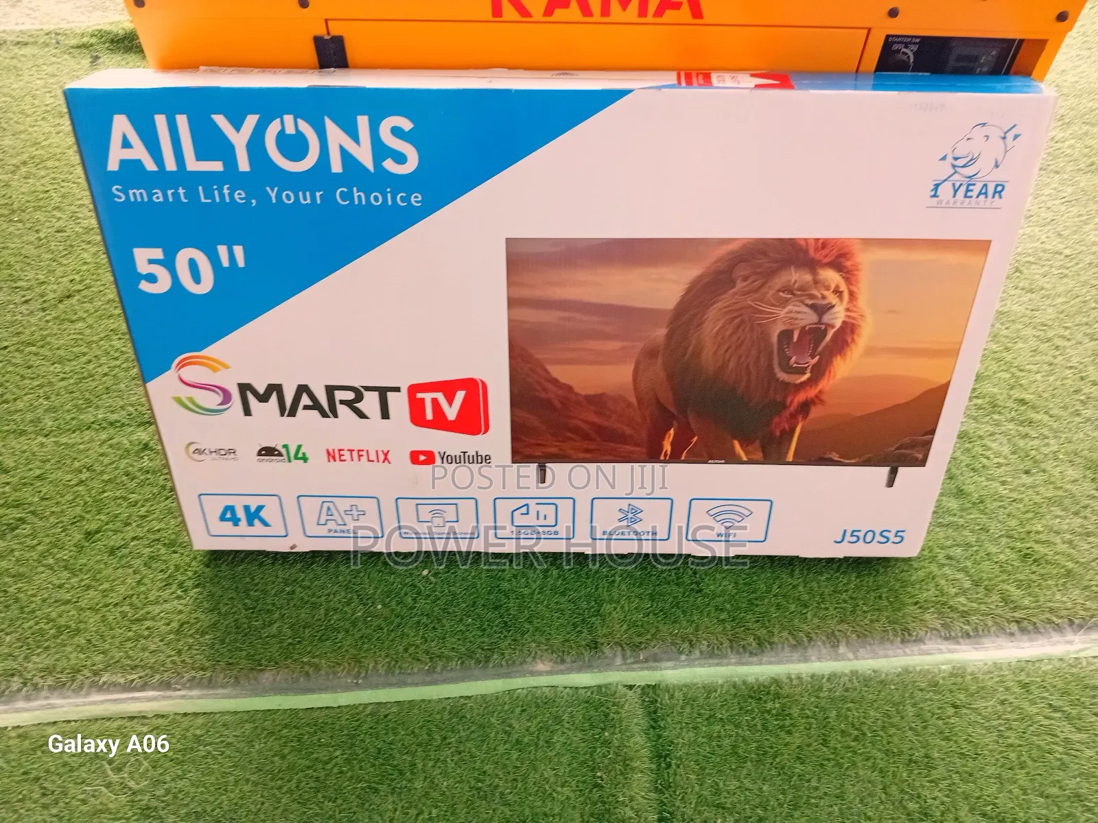 Wide View Smart Ailyons 50inches Tv Cool