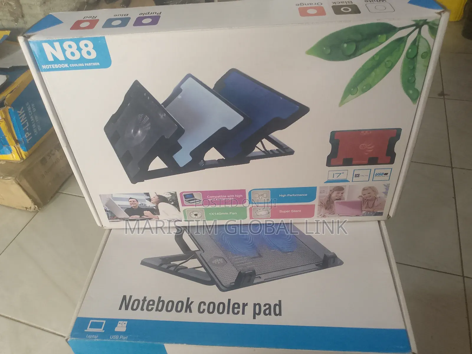 N88 Laptop Cooler Pad(Notebook Cooling Parther)