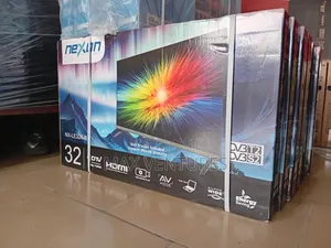 Nexon 32" Brand New T2/S2 Digital Satellite Sleek Frameless Tv