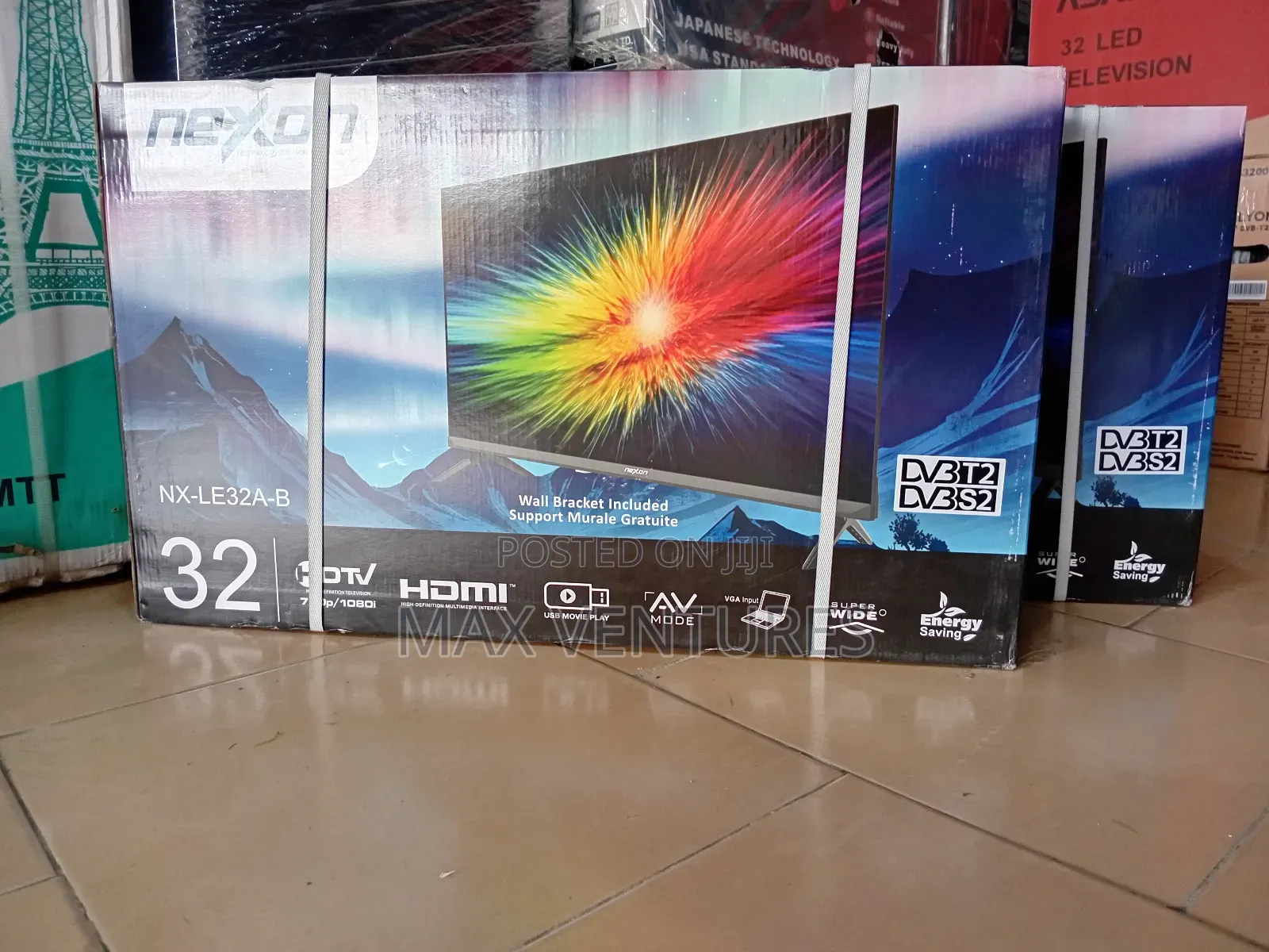 Newly Stocked Nexon 32inchs Digital Satellite Vga Input