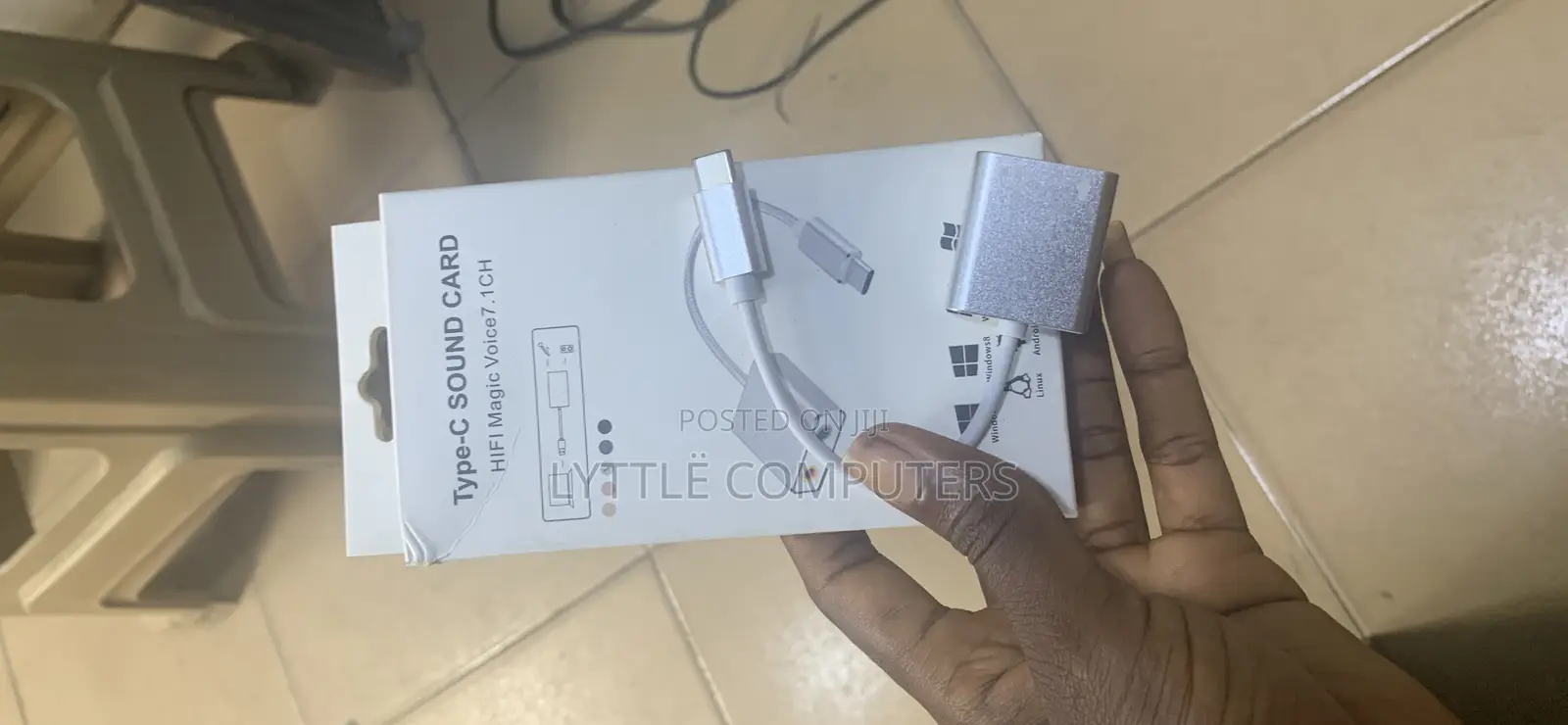 3in1 Type-C Sound Card Adapter