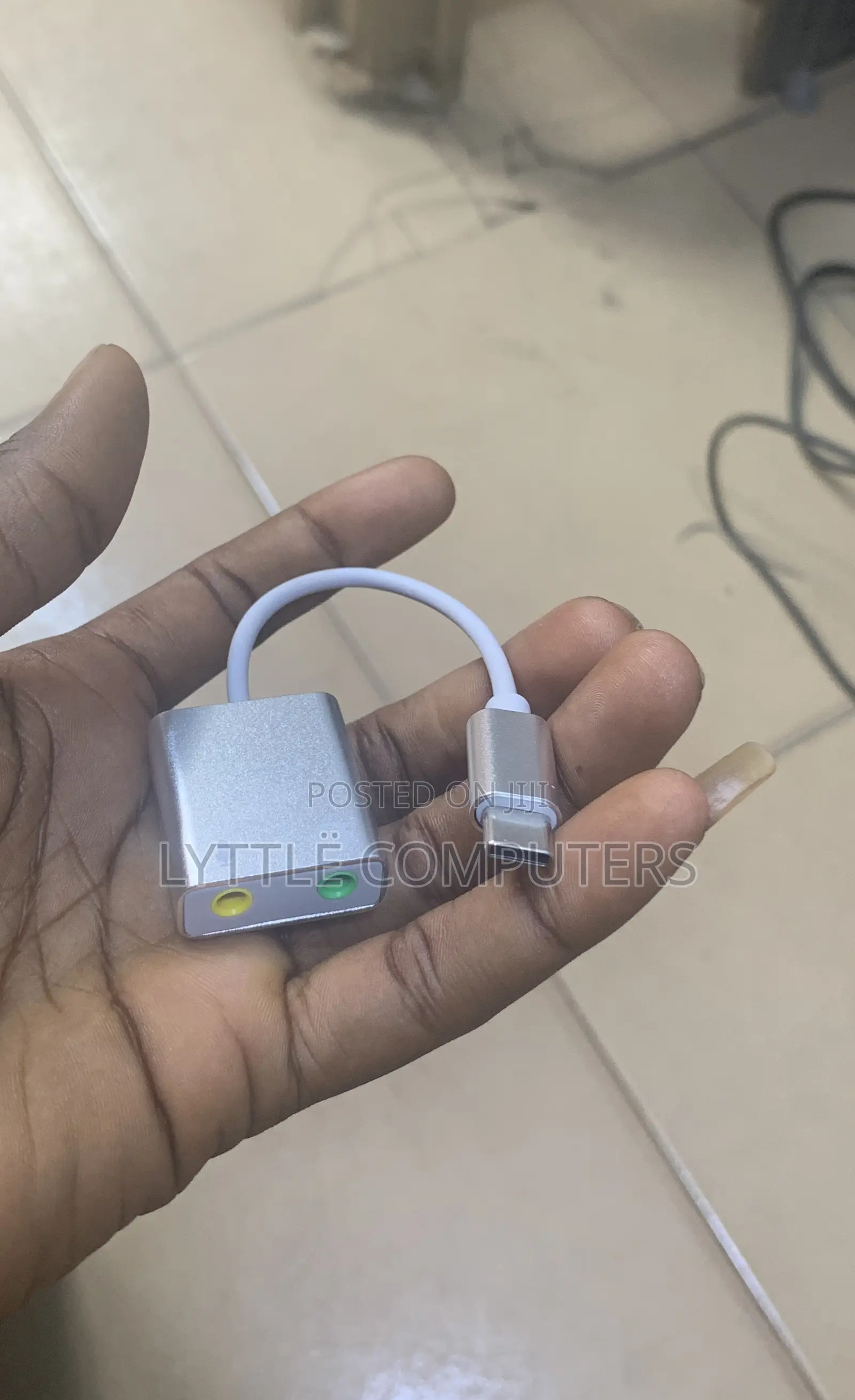3in1 Type-C Sound Card Adapter