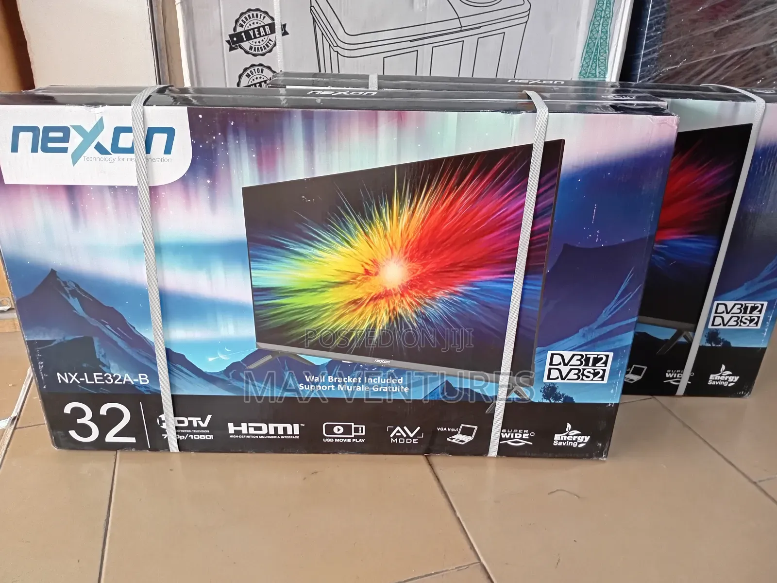 Nexon 32" Digital Satellite + Free Wall Bracket