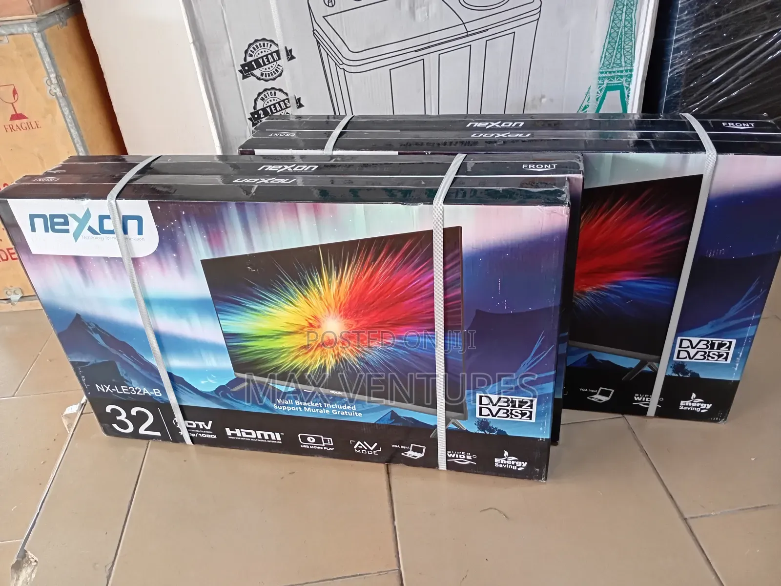 Nexon 32" Digital Satellite + Free Wall Bracket