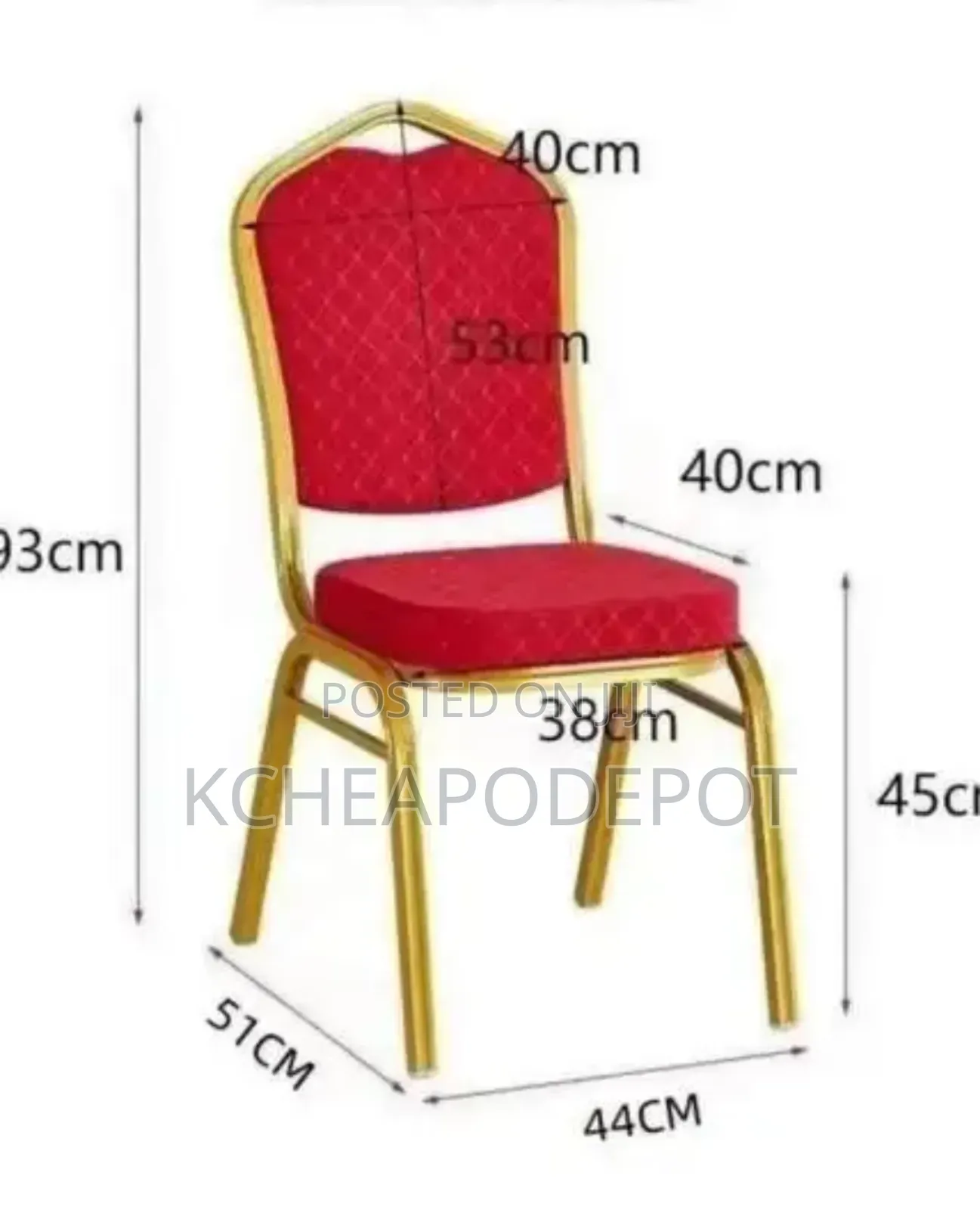 Banquet Hall Chairs – For Sale Rent