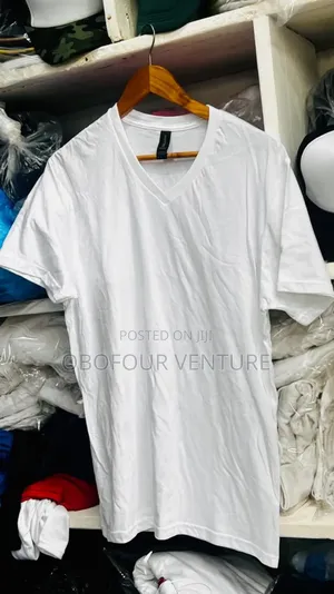 Gildan Adult Plain White v-Neck, for All Occasions