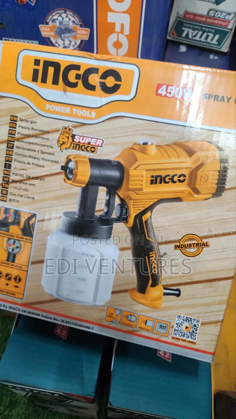 Ingco 450w Spray Gun