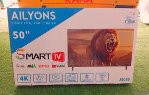 Mid-Size Room Smart Ailyons 50inches Tv Cool