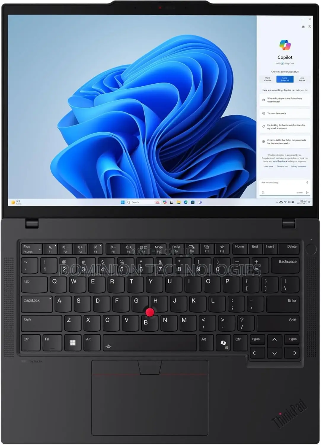 New Laptop Lenovo ThinkPad T14s G4 16GB Intel Core Ultra 7 SSD 512GB