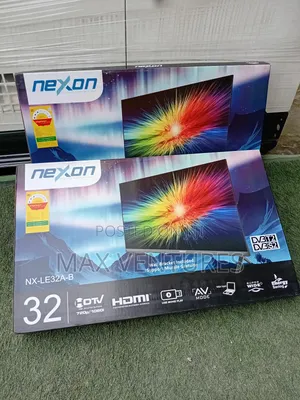 Nexon 32" Digital Satellite Frameless Clarity Led Hd Tv T2/S2