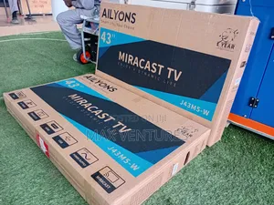 Newly Stocked 43" Ailyons Miracast Tv Frameless Bringing People Close