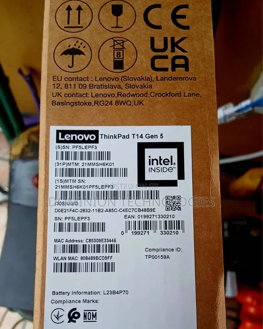 New Laptop Lenovo ThinkPad T14s G4 16GB Intel Core Ultra 7 SSD 512GB