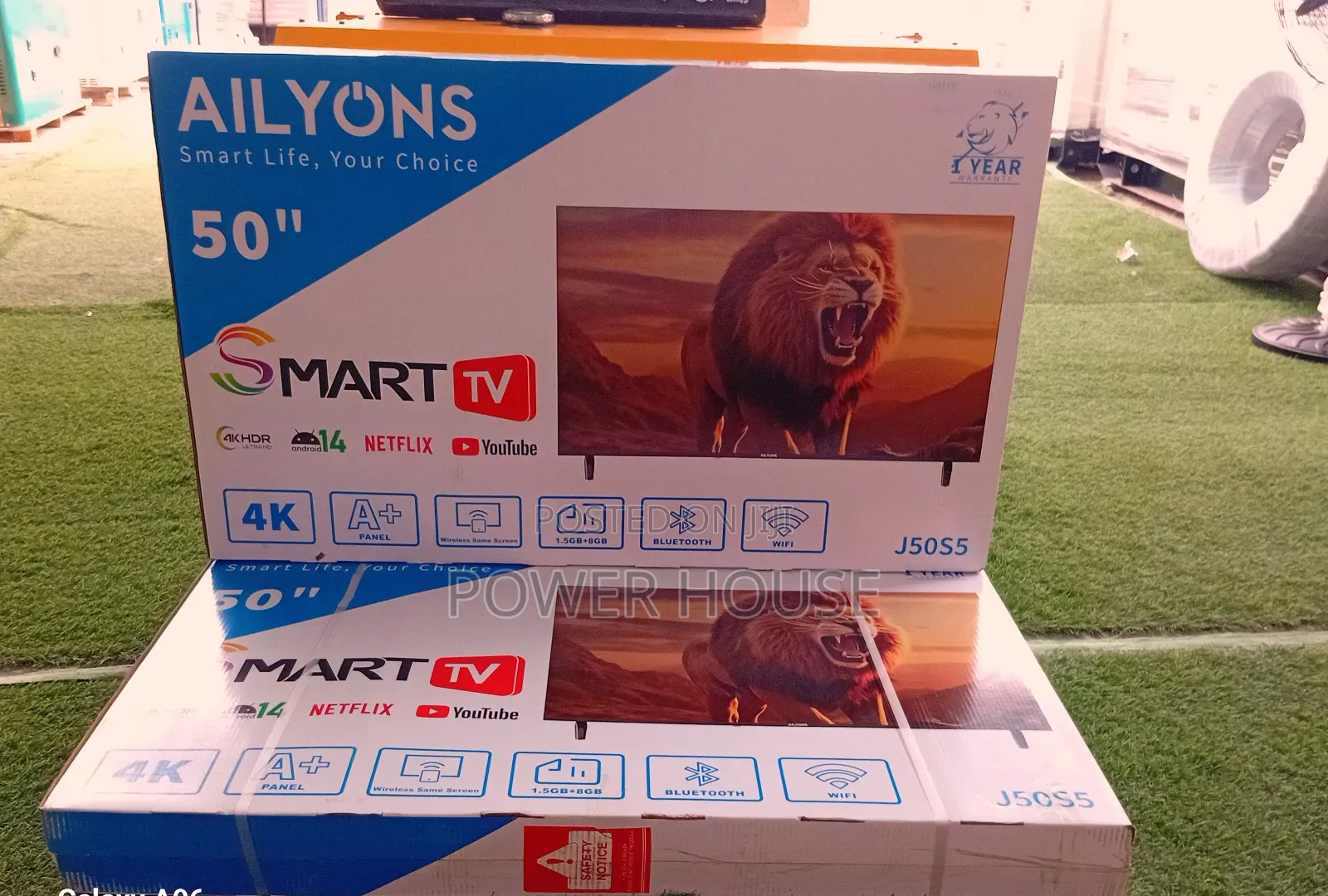 True Color Smart Ailyons 50inches Tv Cool