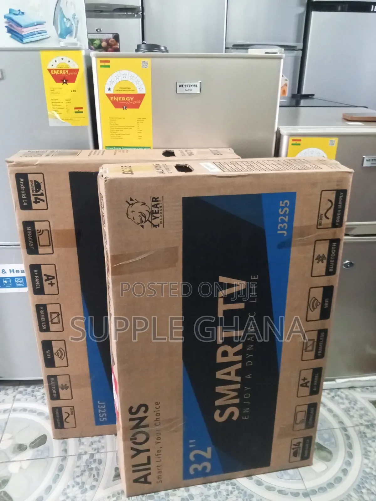 Crystal Clear Display Ailyons 32 Inch Smart Tv