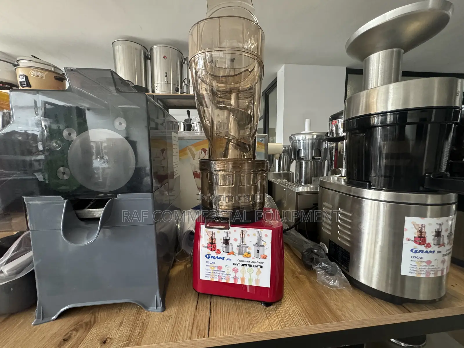 Commercial Stainless Slow Juicer 500w