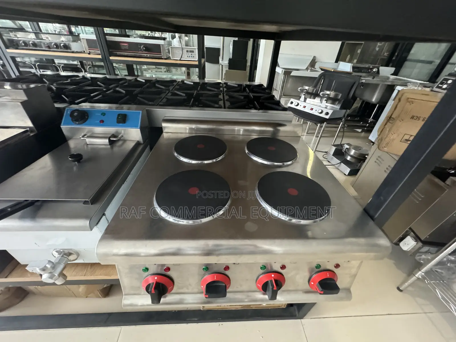 Commercial 4 Burner/Hot Plate Induction Stove